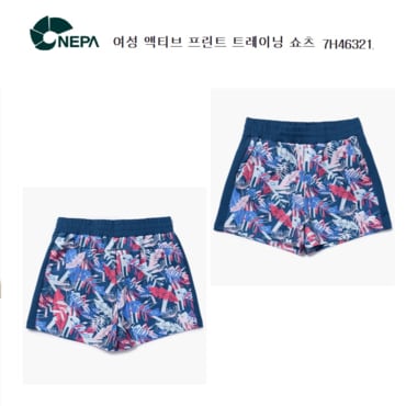 네파 여성 네파 액티브 프린트 트레이닝 쇼츠 7H46321