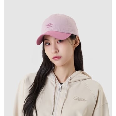 엄브로 남녀공용 투톤 에센셜 볼캡 UQ123CCP21MPK