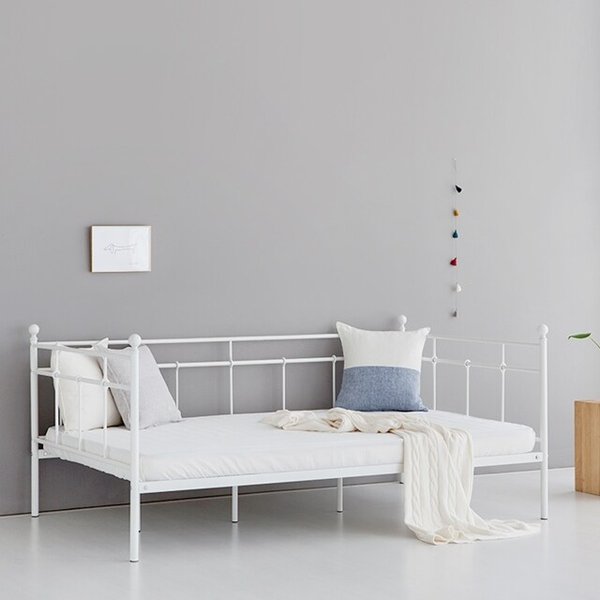 호텔라인 침대프레임 100cm 싱글침대 데이베드 MK14757