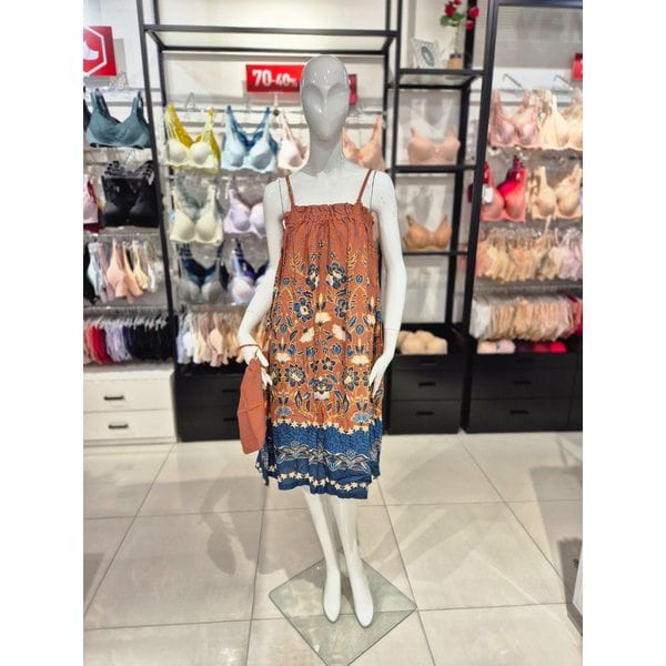 [시흥점] S 와코루)레이온 꽃 보더 샤워가운 WGN351WL-OR