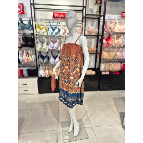 [시흥점] S 와코루)레이온 꽃 보더 샤워가운 WGN351WL-OR