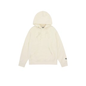 Rivet Trim Hoodie (Ivory)