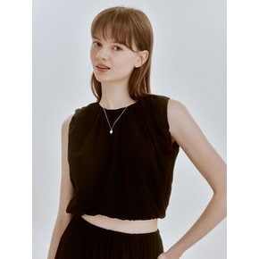 Nod string blouse (black)