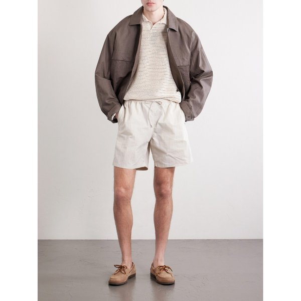 어 카인드 오브 가이즈 볼타 스트레이트 레그 코튼 블렌드 립스톱 쇼츠 46376663162995906