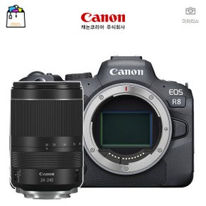 캐논정품 EOS R8 + RF 24-240MM F4-6.3 IS USM 렌즈패키지-풀프레임 미러리스-(랜덤박스행사중)- WSL