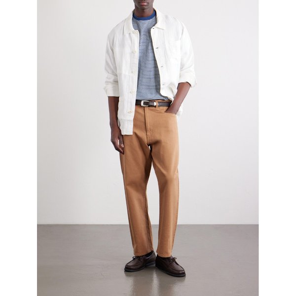 빔스 스트라이프 코튼 저지 티셔츠 46376663162982639