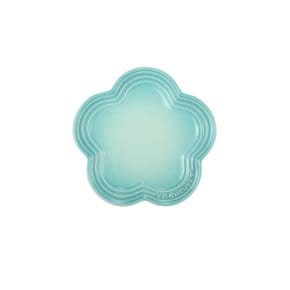 플라워 접시 14cm-쿨민트
