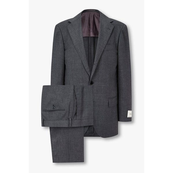 [RING JACKET] 노치트 라펠 울 싱글 수트 4715301103000