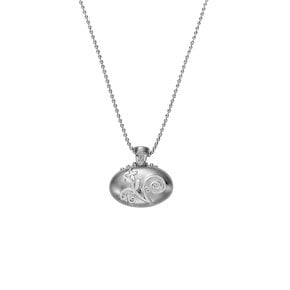 solace necklace-silver