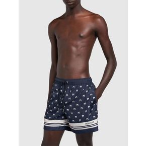 24 FW 몽클레어 남성 Monogram printed tech swim shorts 79I 3EU115 TP712787526 73878361