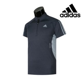 [ADIDAS]아디다스 세일상품 남성 여름 반팔 집업티셔츠/P44487