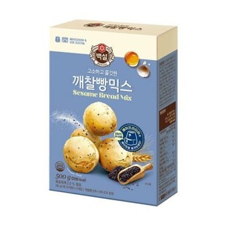  CJ제일제당 백설 오븐용 깨찰빵믹스 500g x5개