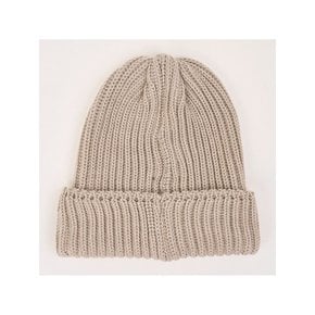 FW25 공용 메리노울 워치 캡 비니 RW056 BEIGE