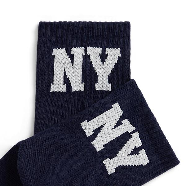 남성 NY 코튼 블렌드 쿼터 크루 삭스(MAPOHOS03421004410)