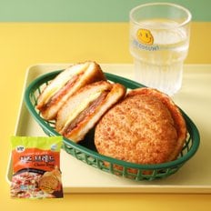  [푸딩팩토리] 치즈 브레드 120g 버거 그때 그 시절 추억의 맛 소환! 고로케햄버거 매점 편의점