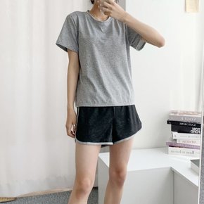 [SALE]여성 봄 여름 더쿨링 티셔츠 숏 팬츠 세트