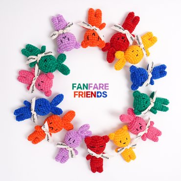 미스티코티타 [DIY] 팡파레프렌드 - 미니벨벳얀