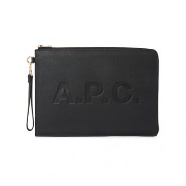 아페쎄 마켓 여성 도큐먼트 클러치 PUABL M63567 LZZ NOIR