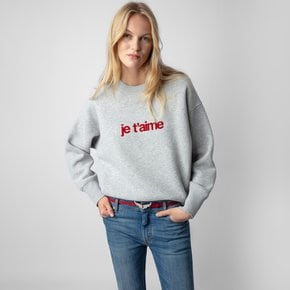 [여주점] 맨투맨 티셔츠 Oscar Je T’aime Sweatshirt ZE4SFCTTT007Z03