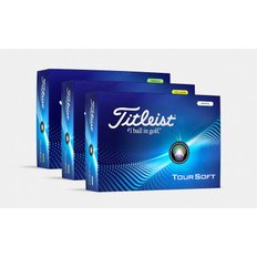 [정품] 타이틀리스트 투어소프트 2피스 골프공, Titleist Tour Soft 2PC Golf Ball