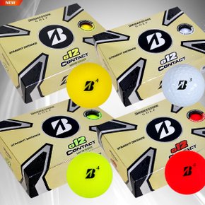 E12 컨택트 골프볼(1더즌 12알)[4가지색상]