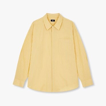 STUDIO TOMBOY [MEN] 24  F/W 옐로우 스트라이프 셔츠 9154424933HY
