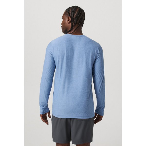 [남성] 긴팔 스트라토 테크 티_블루 VR16121021000