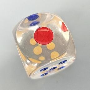 2.5cm 미니 투명 아크릴 주사위 (S43605734)