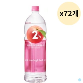  이프로 복숭아 이온 음료 행사용 대용량 1.5L 72개