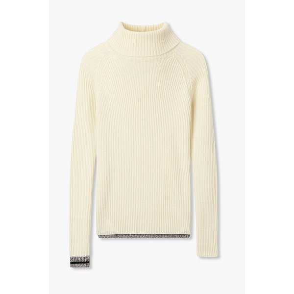 [Y`s]보카시 트림 래글런 터틀넥 니트 6615330207000