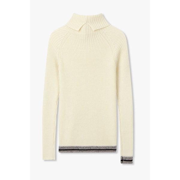 [Y`s]보카시 트림 래글런 터틀넥 니트 6615330207000