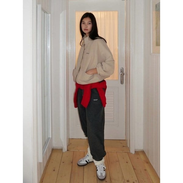 Soft Fleece Jogger Pants 차콜