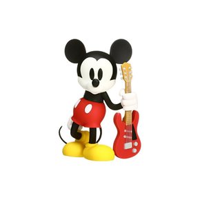 VCD MICKEY MOUSE Guitar Ver. 논스켈 PVC제 도장 완료 완제품 피규어