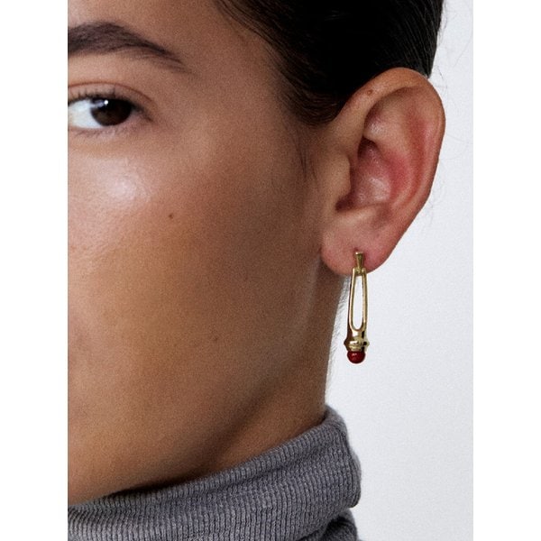 Bamboo Vase E_Carnelian