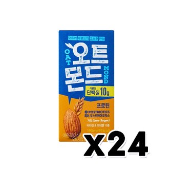  롯데 오트몬드 프로틴 식물성팩음료 190ml x 24개