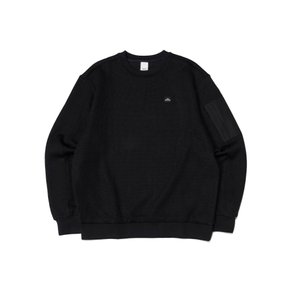 WOOLLY (울리) UNI MTM 티셔츠 DUW23247 Z1 블랙 (Black)