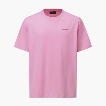 살로몬 남녀공용 레이스플래그 스몰로고 반팔티 [베이비핑크] S252001HTS51 / LC2814800