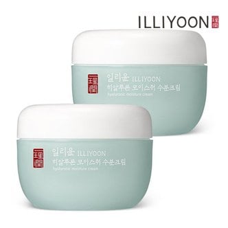 일리윤 히알루론 모이스춰 수분크림 100ML x 2