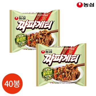  농심 올리브 짜파게티 140g x 40봉