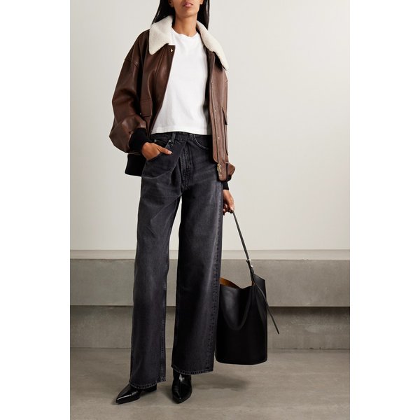 아딘 크롭 코튼 저지 티셔츠 46376663162940538