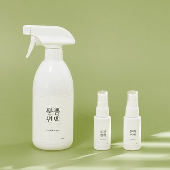 뿜뿜편백 3%천연편백오일함유 편백수 피톤치드 스프레이 500mL+30mL 2개