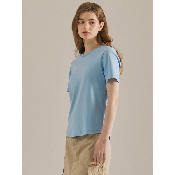 여성 프리미엄 면40수 반팔 라운드넥 티셔츠 LATS0211