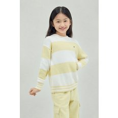 24년 f/w   T42E6WWO350GT1 유틸리티 컬러블록 스웨터(버건디,옐로우2컬러)