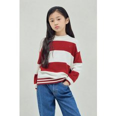 24년 f/w   T42E6WWO350GT1 유틸리티 컬러블록 스웨터(버건디,옐로우2컬러)