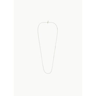 샵아모멘토 올블루스 25PF String Necklace One / Long, Silver