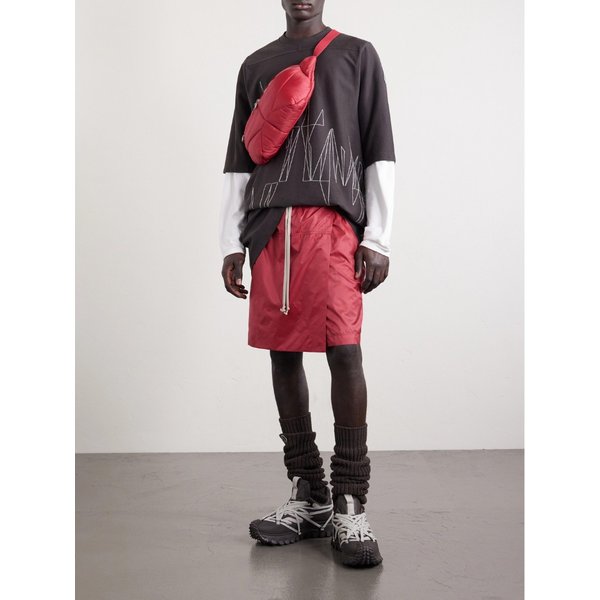 몽클레르 퀼티드 패디드 쉘 벨트 백 46376663162963244