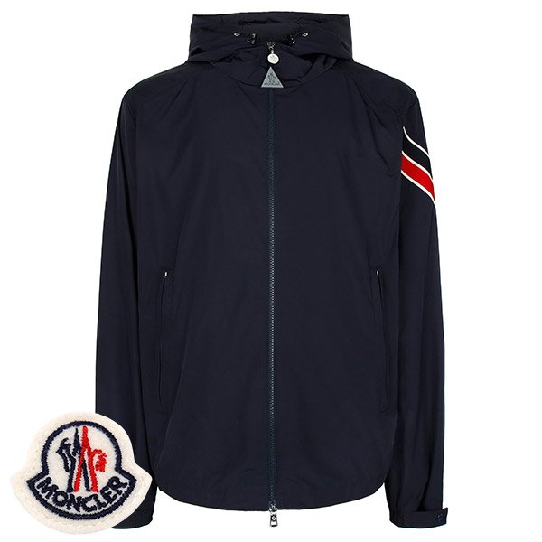 [부산점] 몽클레어 네이비 클라우트 윈드브레이커 후드 집업 자켓 CLAUT 1A00067 54A91 74S