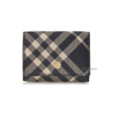 버버리 SS25 여성 체크 반지갑 8095292 LS COMPACT WALLET BIN A1003