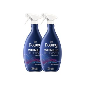 DowneyDowny 다우니 링클 릴리저 스프레이 구김제거 주름제거 라이트 프레쉬 향 1L 2팩