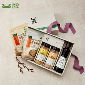 [청오]유기농 참기름 선물세트2호[32537429]